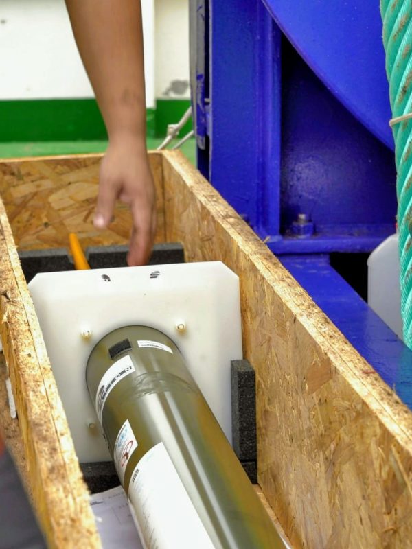 Desembalaje del perfilador Argo